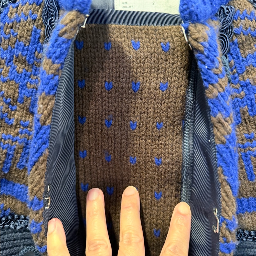 Sacai sweater Nordic collection size 2 - Picture 5 of 9